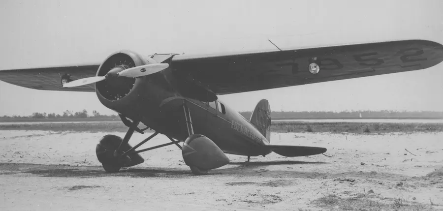 Amelia Earhart's Lockheed Vega 5B, photographed around 1932