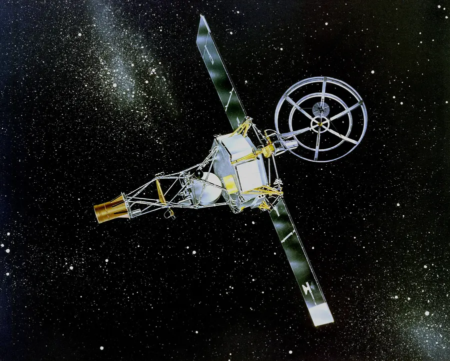Mariner 2, the first spacecraft to fly past another planet