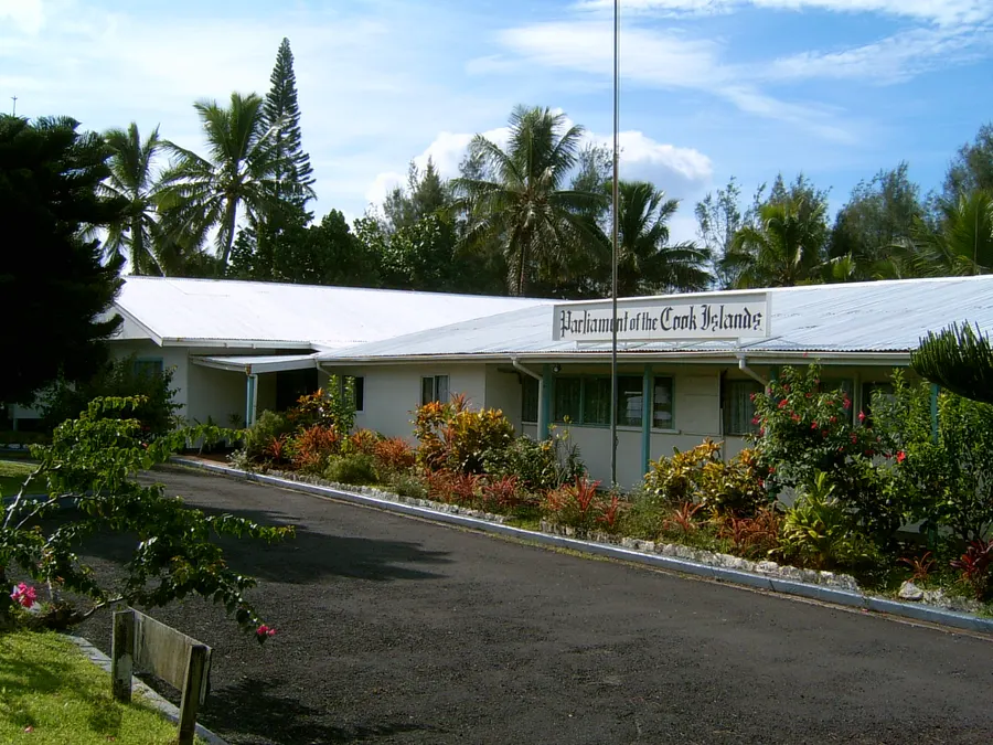 The Parliament of the Cook Islands in Avarua, Rarotonga