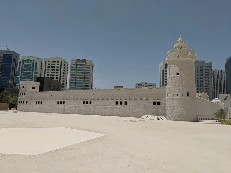 Qasr al-Hosn, the old fort in Abu Dhabi that was the seat of the ruling family