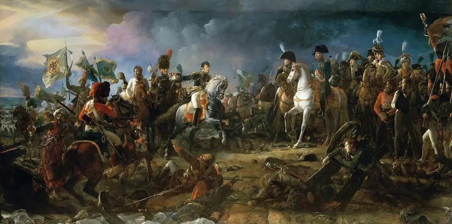 The Battle of Austerlitz, painted by François Gérard in 1810.