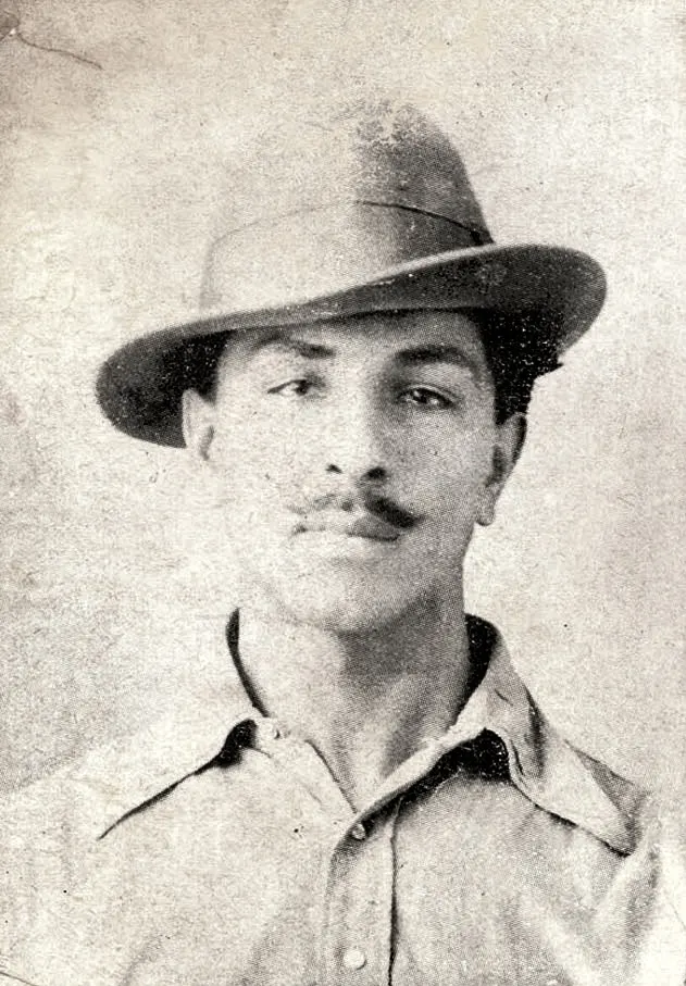 Bhagat Singh, from a poster about the Lahore conspiracy case.