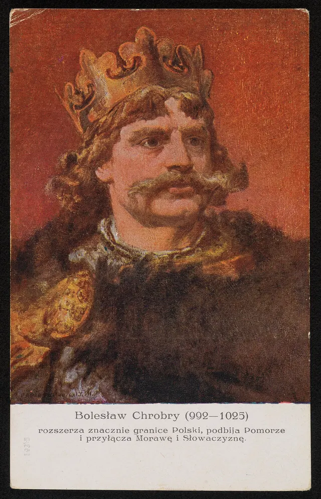 Bolesław I the Brave, as imagined by Jan Matejko in the 19th century.