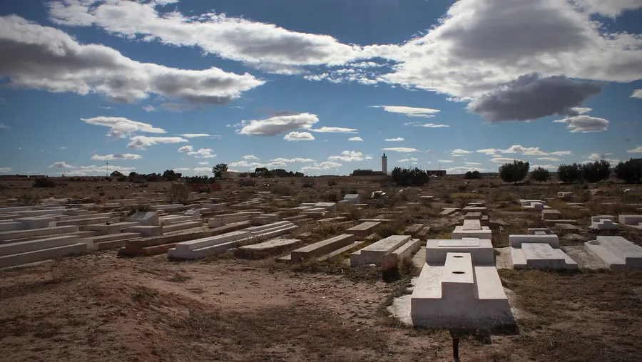 The cemetery near Sidi Bouzid where Mohamed Bouazizi is buried.