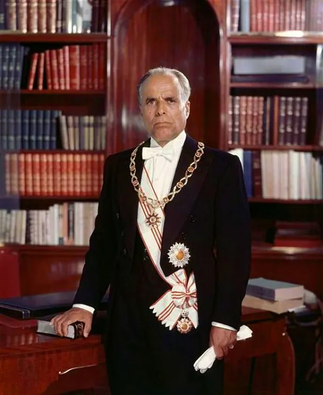 Habib Bourguiba, who led Tunisia to independence and became its first president