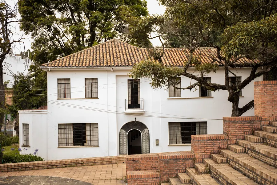 The house in Bogotá where Jorge Eliécer Gaitán lived, now a museum, 2022.