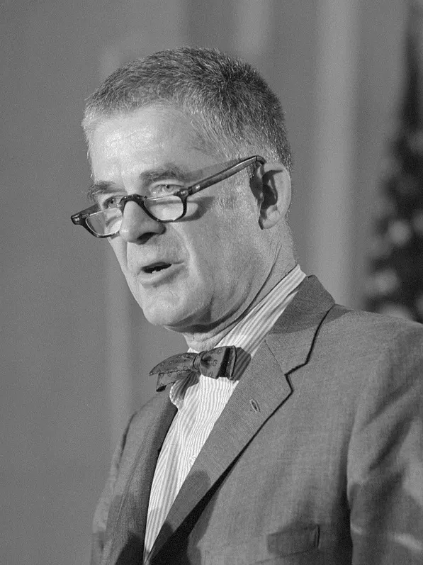 Archibald Cox, the Watergate special prosecutor dismissed on 20 October 1973.