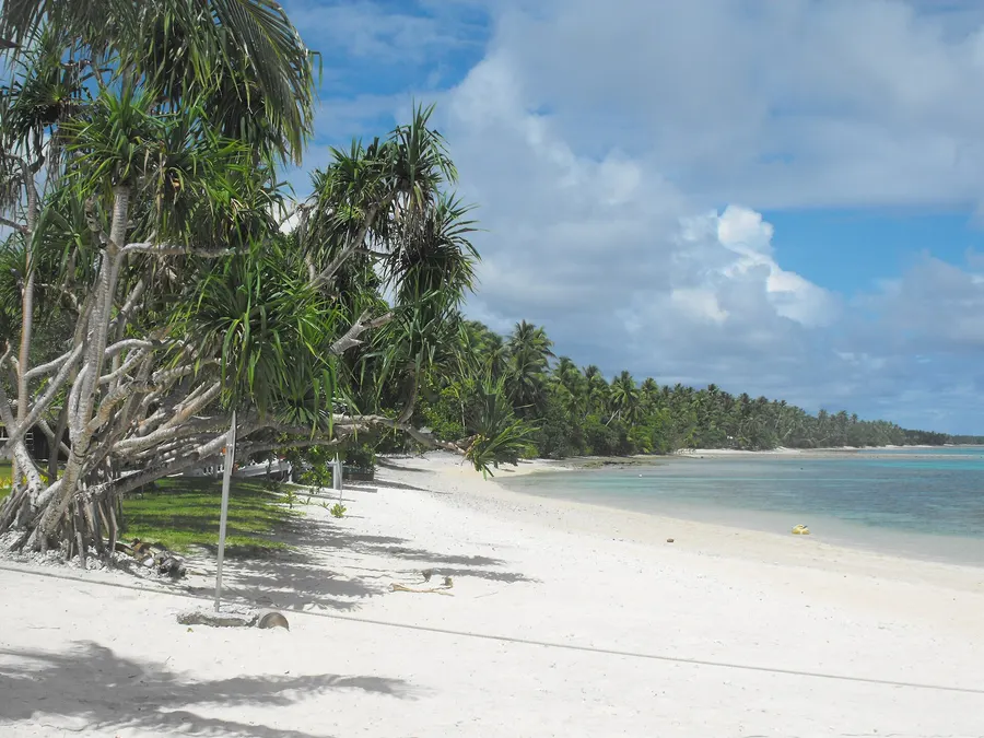 Eneko islet in Majuro Atoll, the capital of the Marshall Islands.