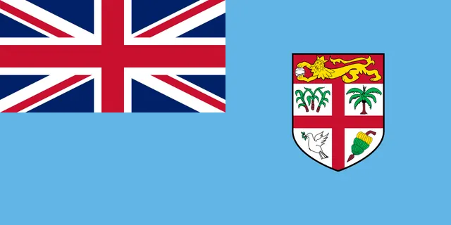 The flag of Fiji.