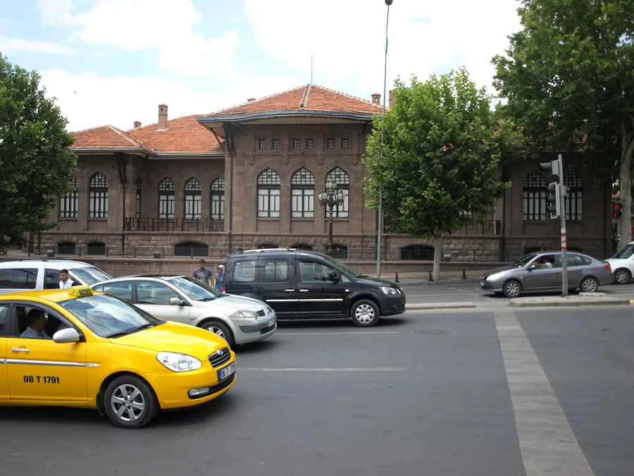 The first Grand National Assembly building in Ankara, now the Museum of the War of Independence.