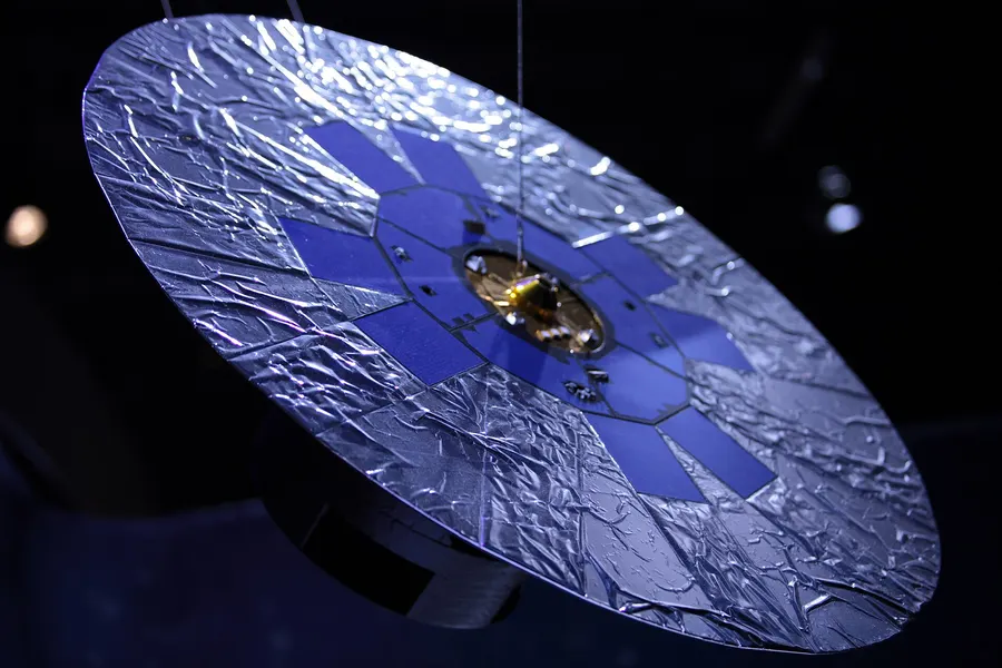 Gaia, the European Space Agency's star-mapping spacecraft, in a picture from the German Aerospace Center.