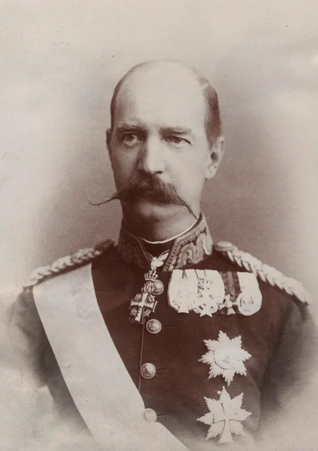 King George I of Greece, about 1912.
