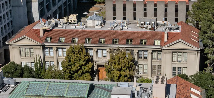 Gilman Hall at the University of California, Berkeley, where plutonium was identified in Room 307.