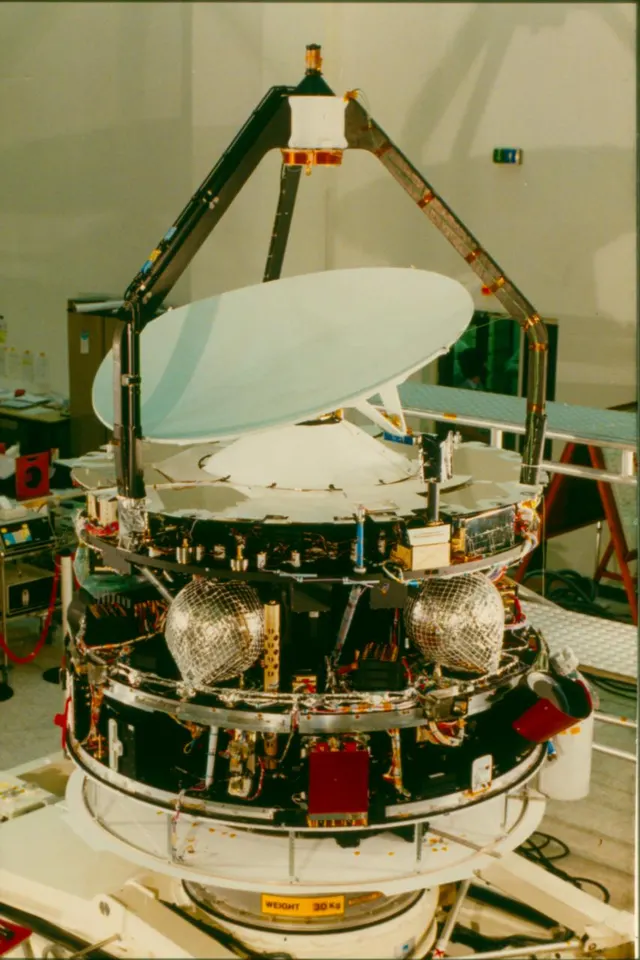The European Space Agency's Giotto spacecraft.
