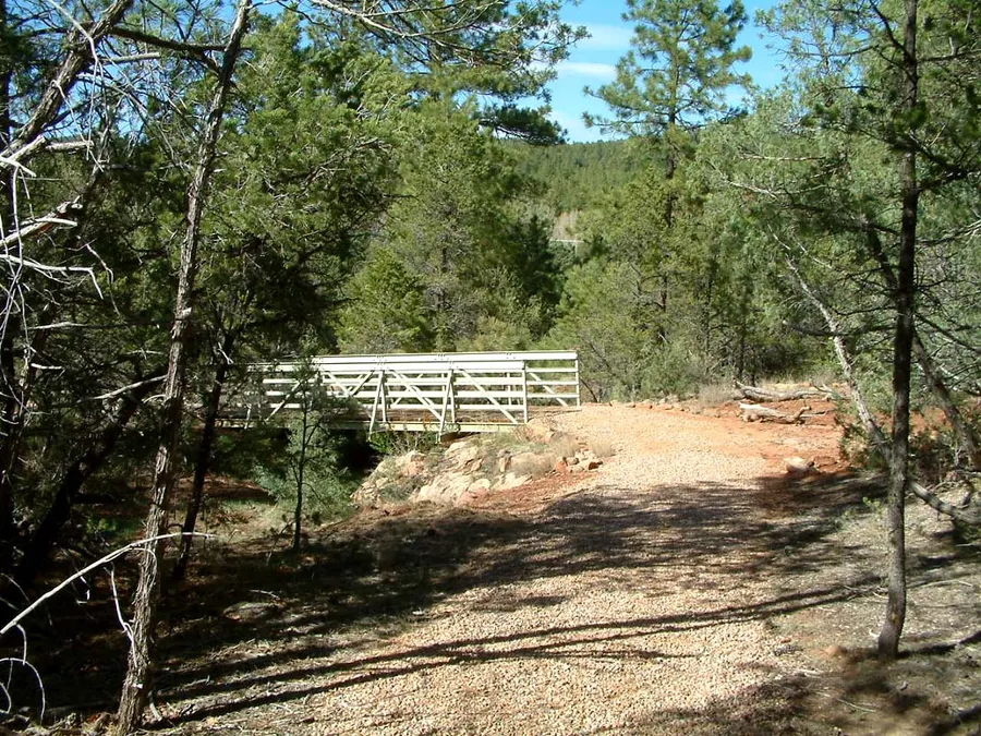 The Glorieta Pass battlefield, Pecos National Historical Park, New Mexico, 2012.