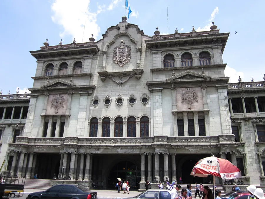 The National Palace of Culture in Guatemala City, where the peace agreement was signed.