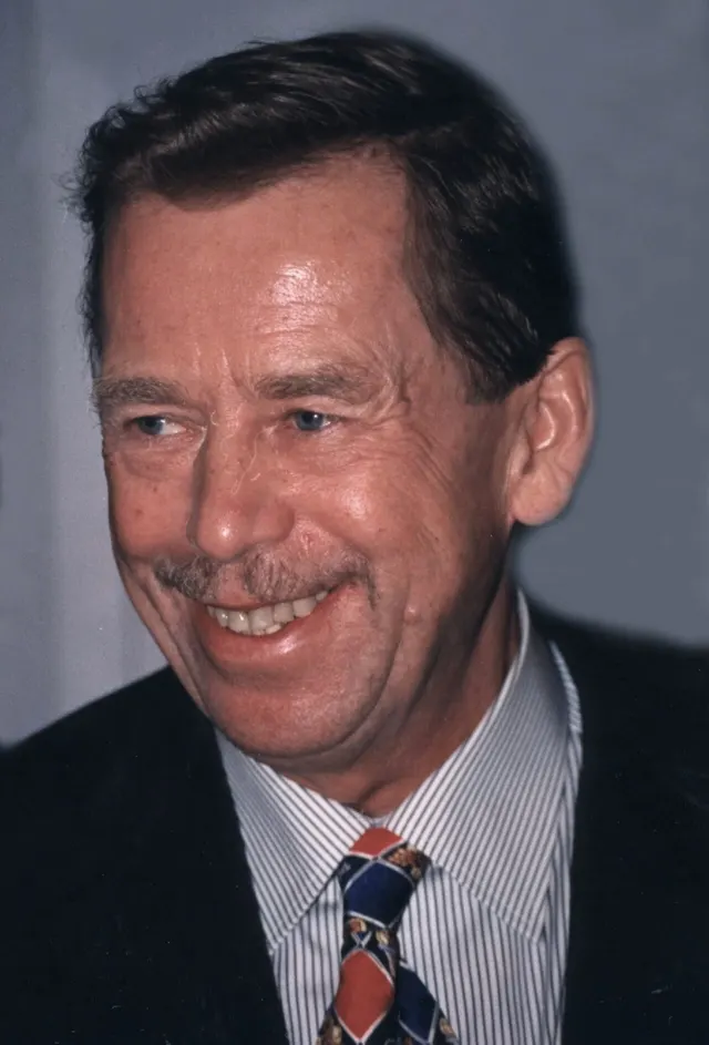 Václav Havel, playwright and president.