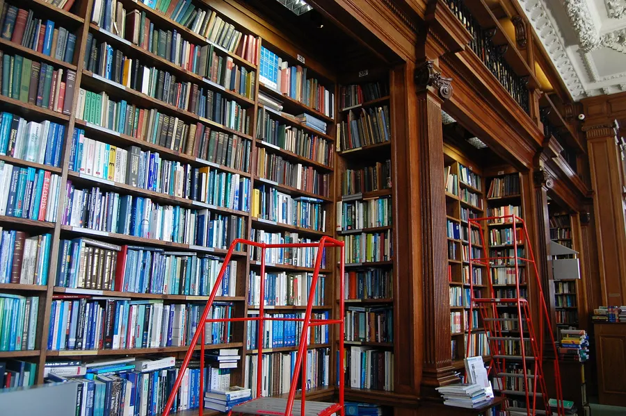 The library of the Institution of Civil Engineers at One Great George Street, London.