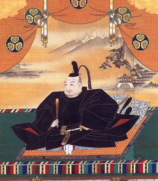 Tokugawa Ieyasu, painted by Kanō Tan'yū.