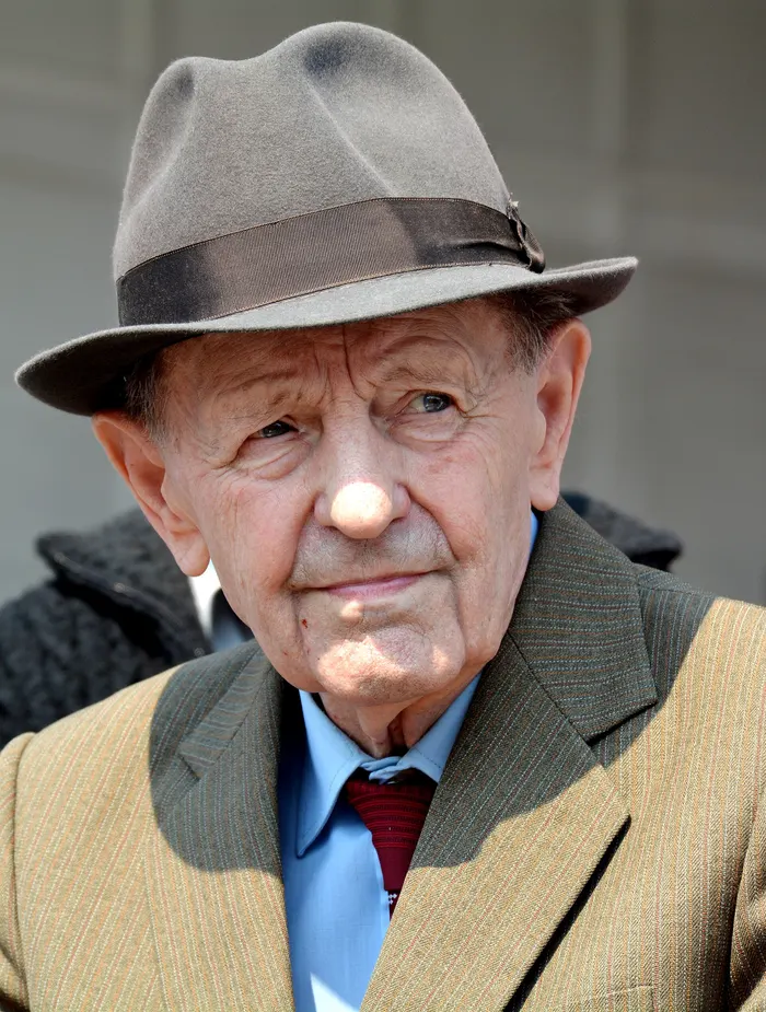 Miloš Jakeš in Prague in 2014.