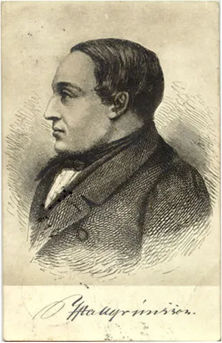 Jónas Hallgrímsson, the Romantic poet born on 16 November 1807.