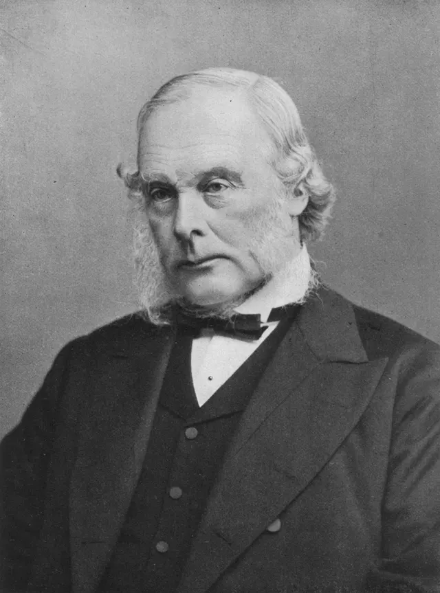 Joseph Lister in 1902.