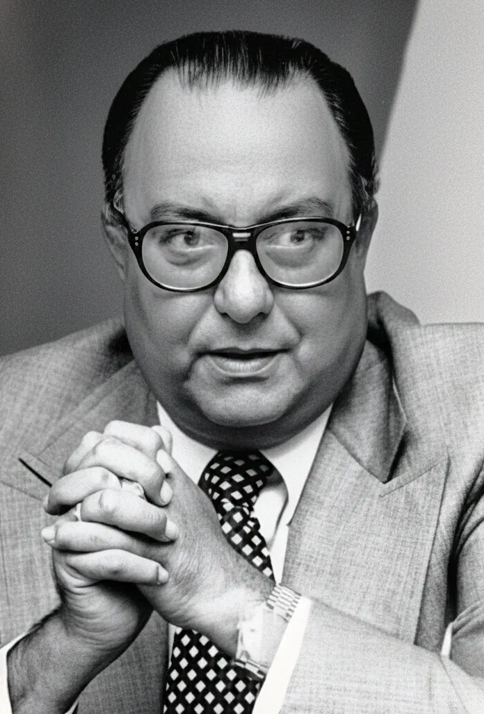 Anastasio Somoza Debayle, president of Nicaragua, in a 1975 press photograph