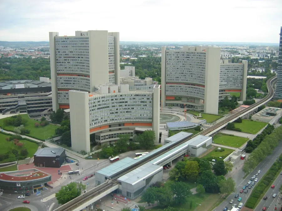 The Vienna International Centre, where the International Atomic Energy Agency has its headquarters
