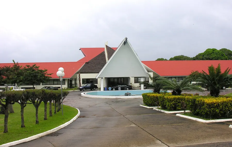 The Parliament House of Vanuatu in Port Vila