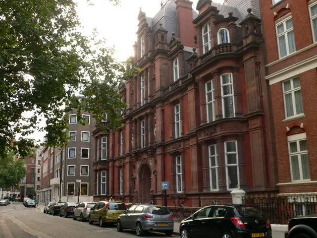 Caxton Hall in Westminster, London, where the manifesto was launched