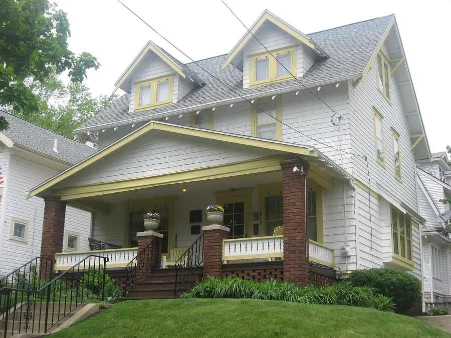 The house in Akron, Ohio, where Dr Bob Smith lived, now kept as a museum of the fellowship's early days