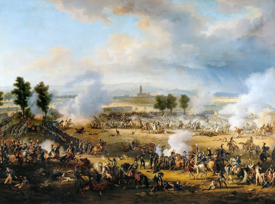 The Battle of Marengo, painted by Louis-François Lejeune, a French officer who fought there