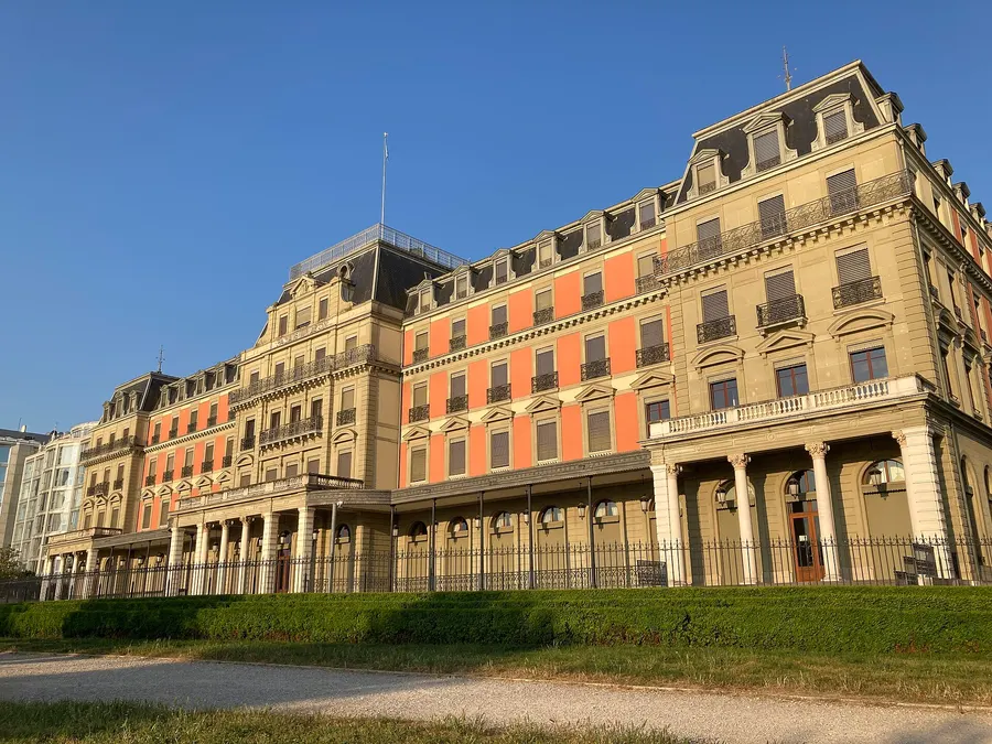 The Palais Wilson in Geneva, headquarters of the League of Nations from 1920 to 1936