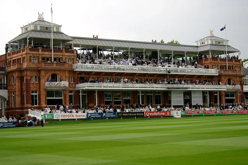 The Pavilion at Lord's Cricket Ground in London, where the 1983 World Cup final was played