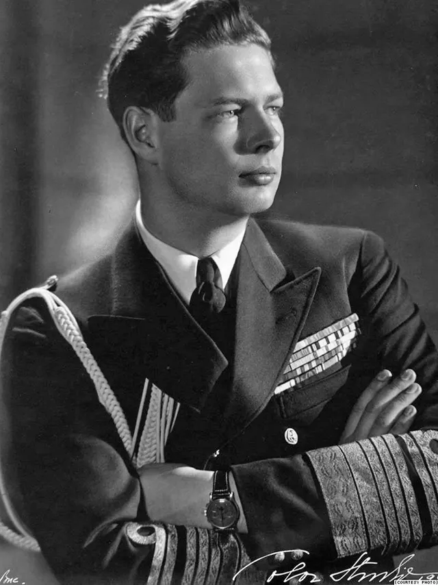 King Michael I of Romania.