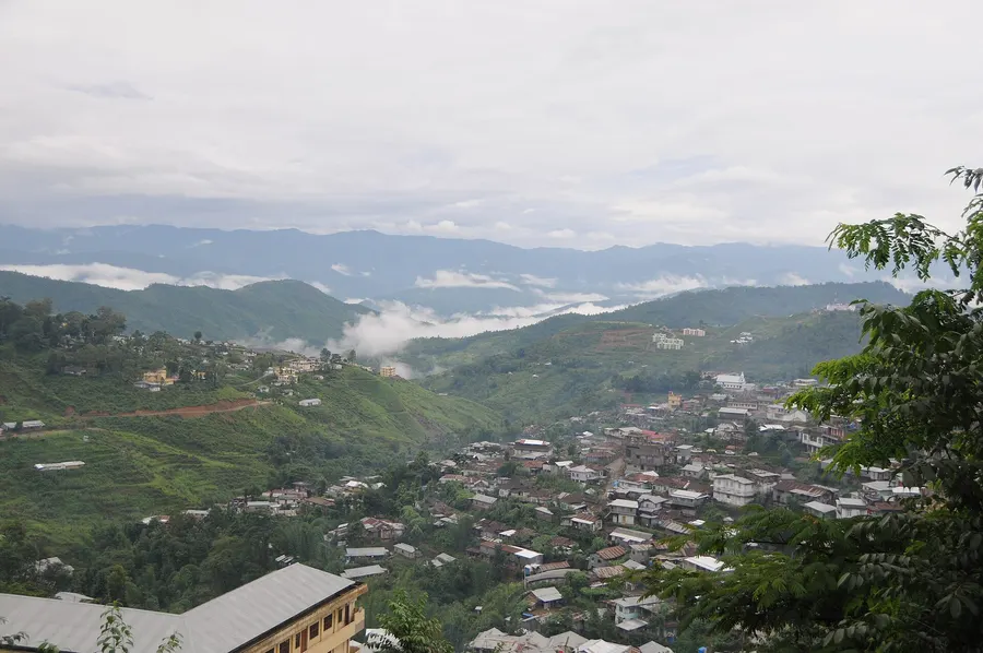 Kohima, the capital of Nagaland, in 2008.