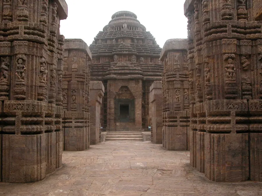 The Sun Temple at Konark in Odisha, 2008.