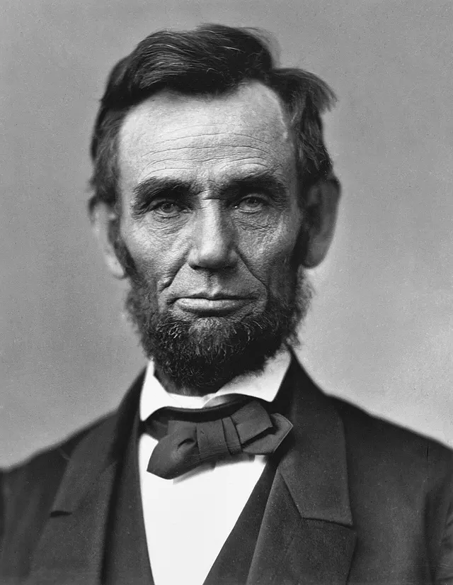 Abraham Lincoln, photographed by Alexander Gardner in November 1863.