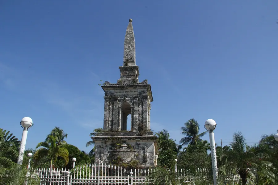 The Mactan Shrine in Lapu-Lapu City, near the site of the battle; the tower is the 19th-century monument to Magellan.