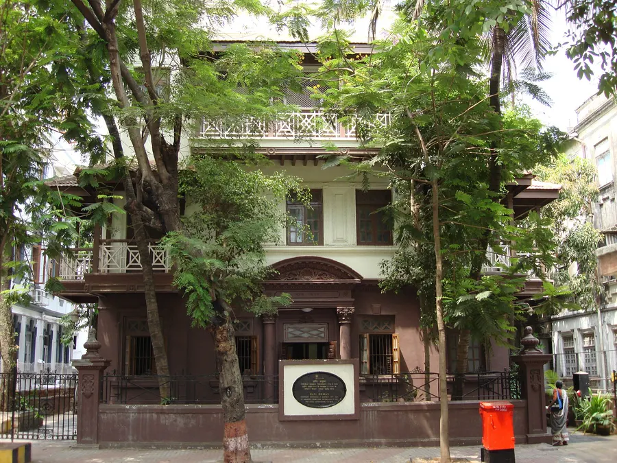 Mani Bhavan in Mumbai, Gandhi's base in the city, where he was arrested in 1932; it is now a museum.