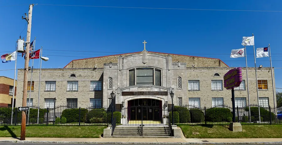 Mason Temple, Church of God in Christ, in Memphis, 2017.
