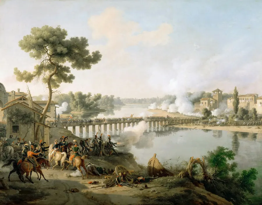 The Battle of Lodi, painted by Louis-François Lejeune