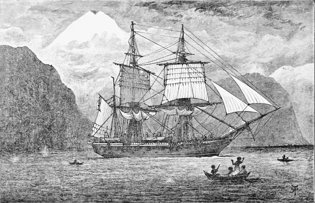 HMS Beagle, the survey ship that carried Charles Darwin