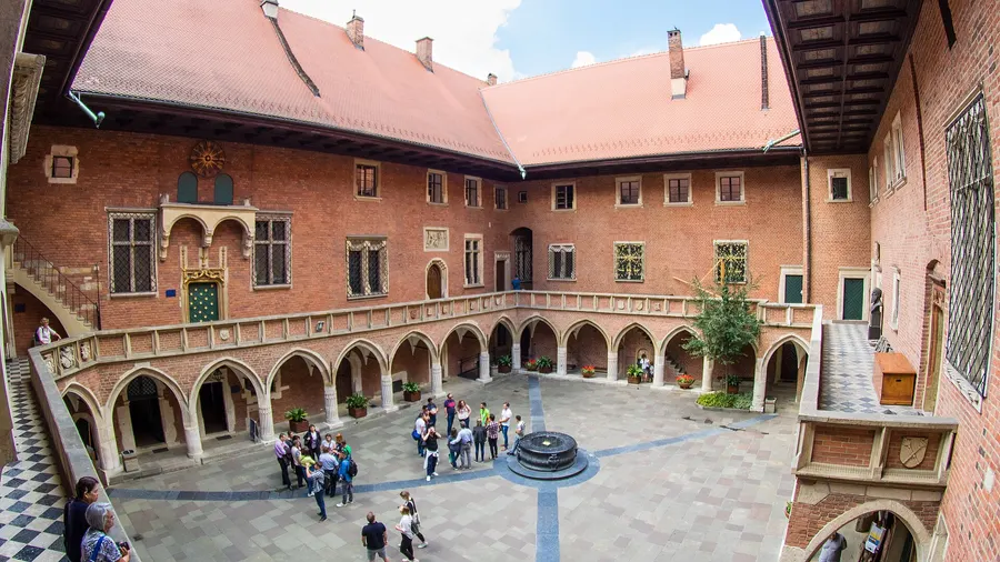 The Collegium Maius, the oldest building of the Jagiellonian University, in Kraków