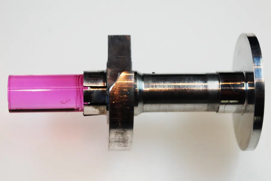 The ruby crystal from Theodore Maiman's first laser