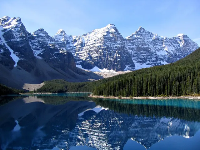 Moraine Lake in Banff National Park