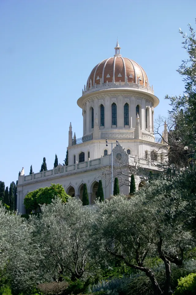 The Shrine of the Báb in Haifa, where his remains now lie