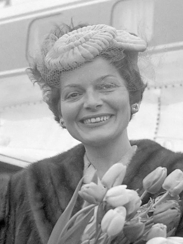 Lys Assia, winner of the first Eurovision Song Contest