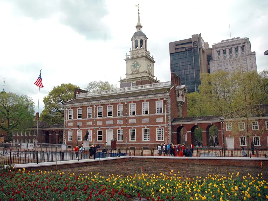 Independence Hall in Philadelphia, formerly the Pennsylvania State House, where the convention met