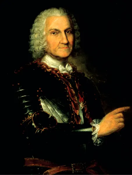 Jean-Baptiste Le Moyne de Bienville, governor of French Louisiana, who led the attack